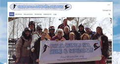 Desktop Screenshot of fourwindsski.org